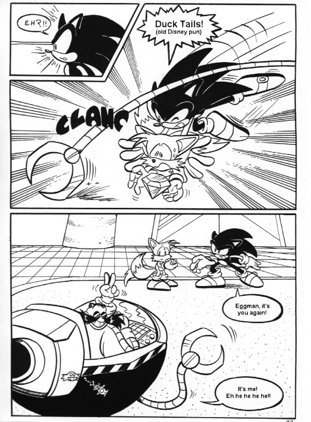 Sonic Adventure Fan Comic Unfinished 26