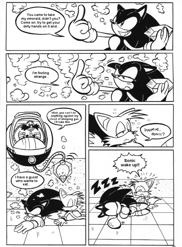 Sonic Adventure Fan Comic Unfinished 27