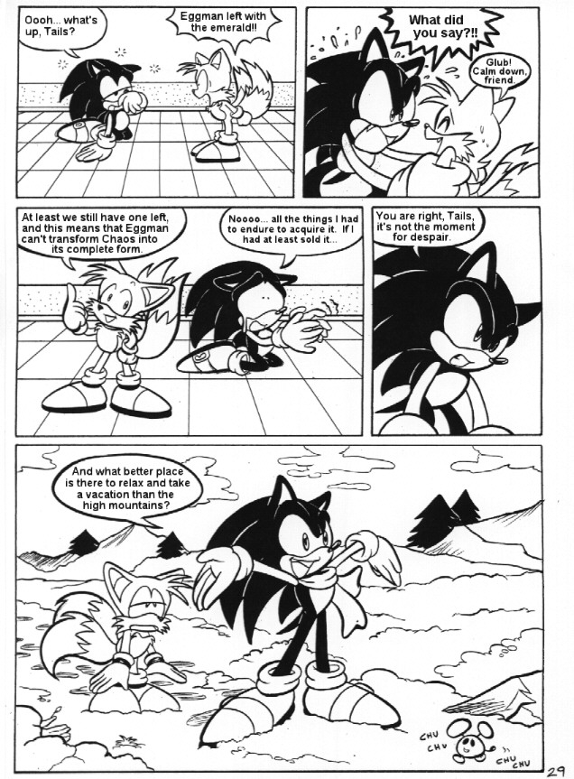 Sonic Adventure Fan Comic Unfinished 28