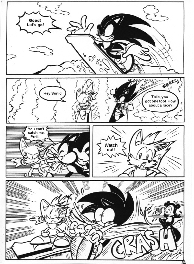 Sonic Adventure Fan Comic Unfinished 31