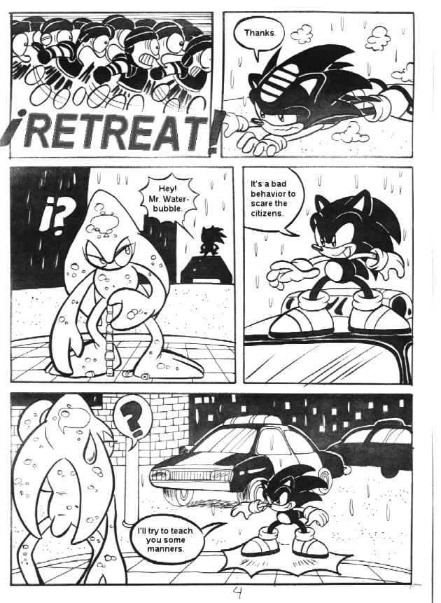 Sonic Adventure Fan Comic Unfinished 3