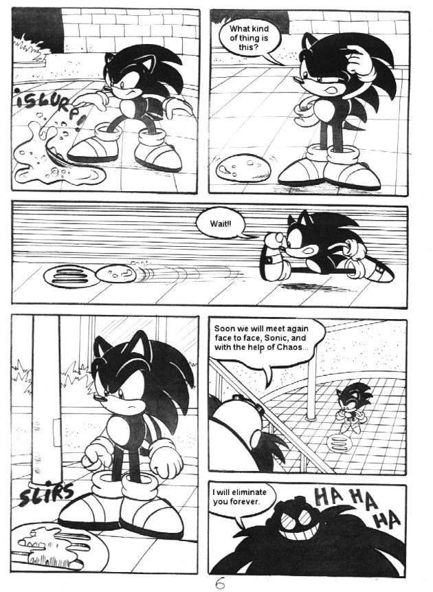 Sonic Adventure Fan Comic Unfinished 5