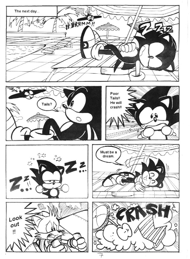 Sonic Adventure Fan Comic Unfinished 6
