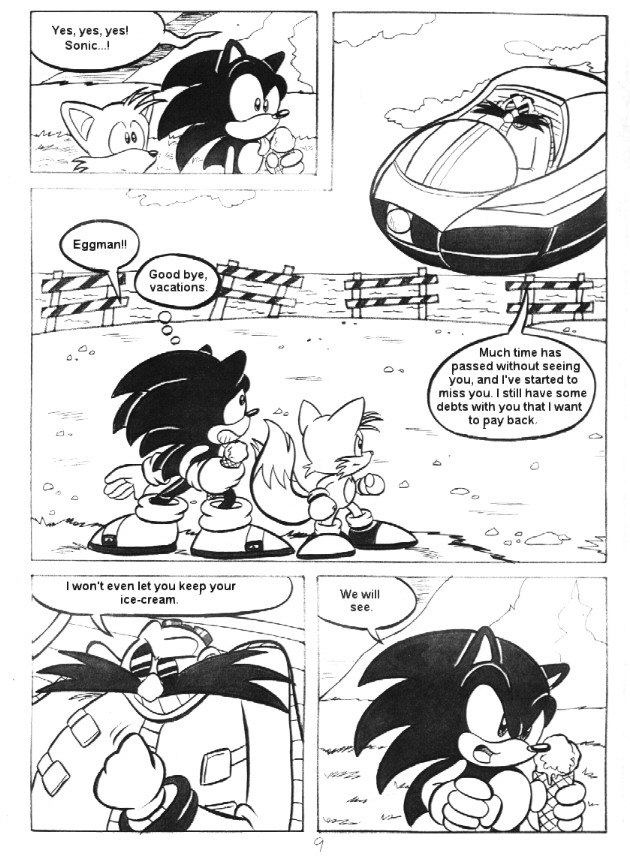 Sonic Adventure Fan Comic Unfinished 8