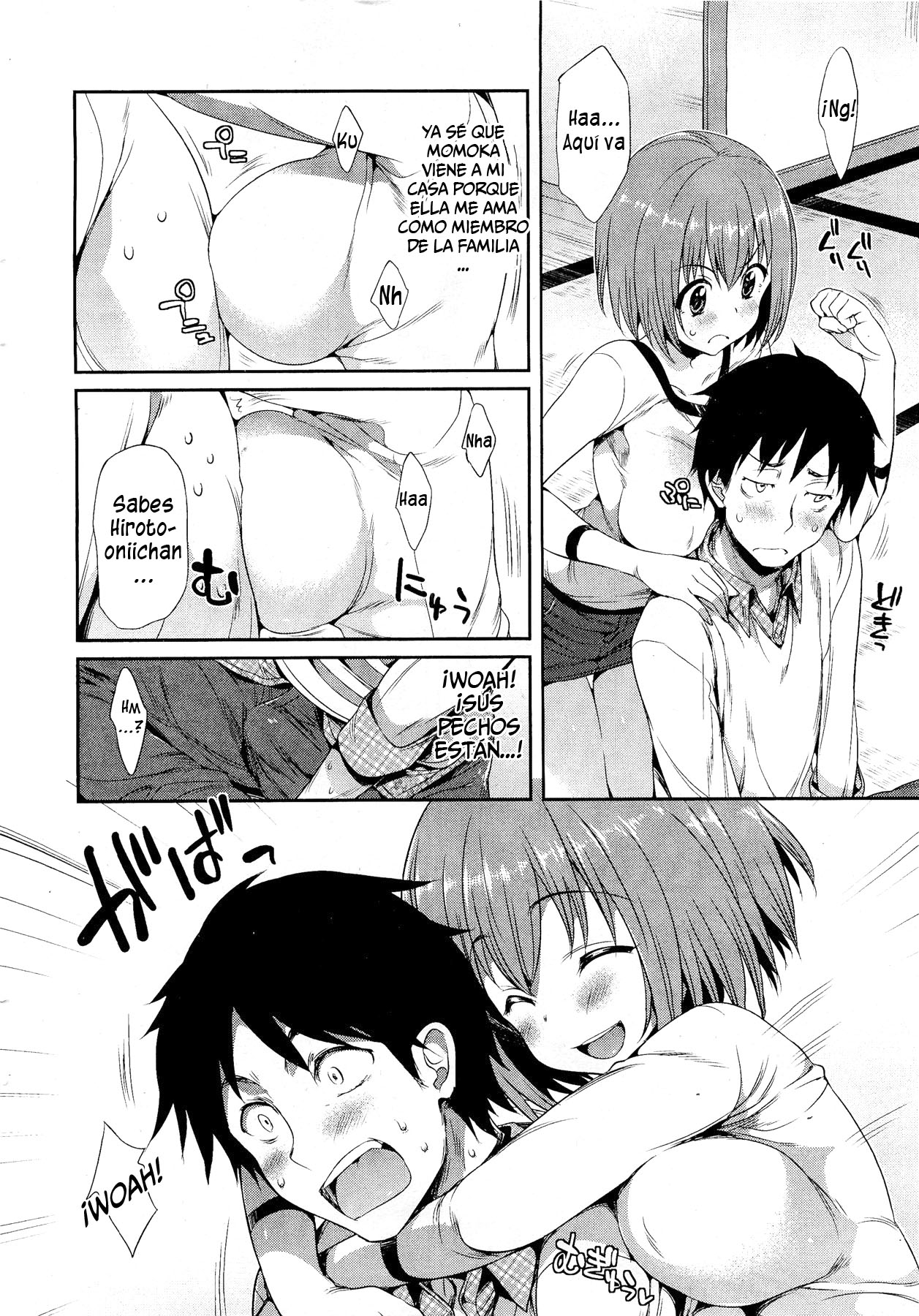 [Hisasi] Mune Ippai no Suki | Pecho lleno de amor (COMIC HOTMilK 2012-03) [Spanish] =P666HF= 3