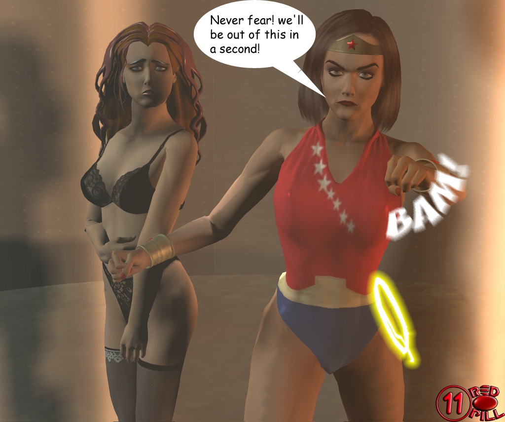[Redpill333] Wonderwoman enslavement comic 10