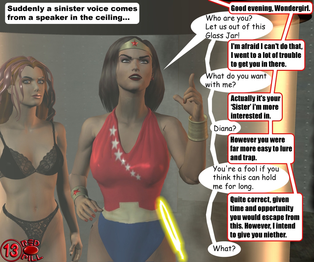 [Redpill333] Wonderwoman enslavement comic 12