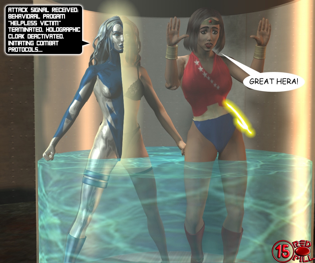 [Redpill333] Wonderwoman enslavement comic 14