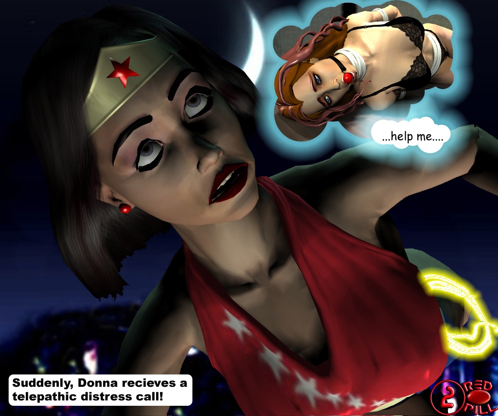 [Redpill333] Wonderwoman enslavement comic 1