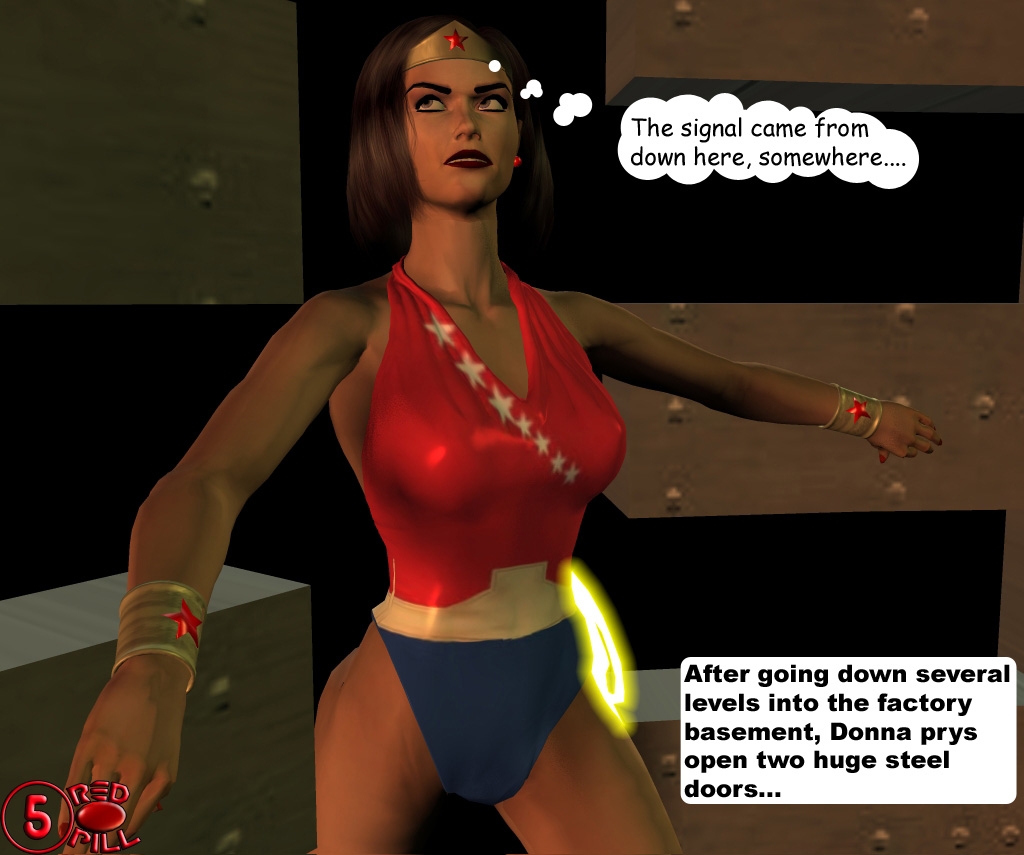[Redpill333] Wonderwoman enslavement comic 4