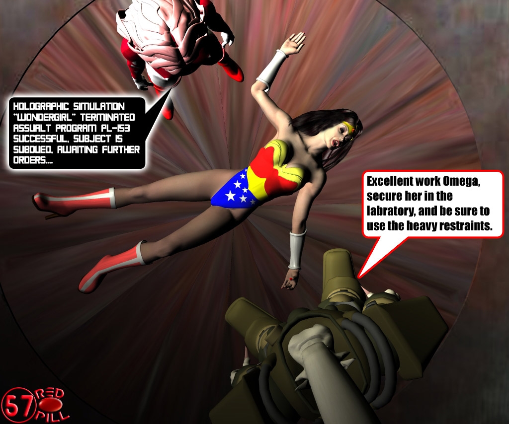 [Redpill333] Wonderwoman enslavement comic 56