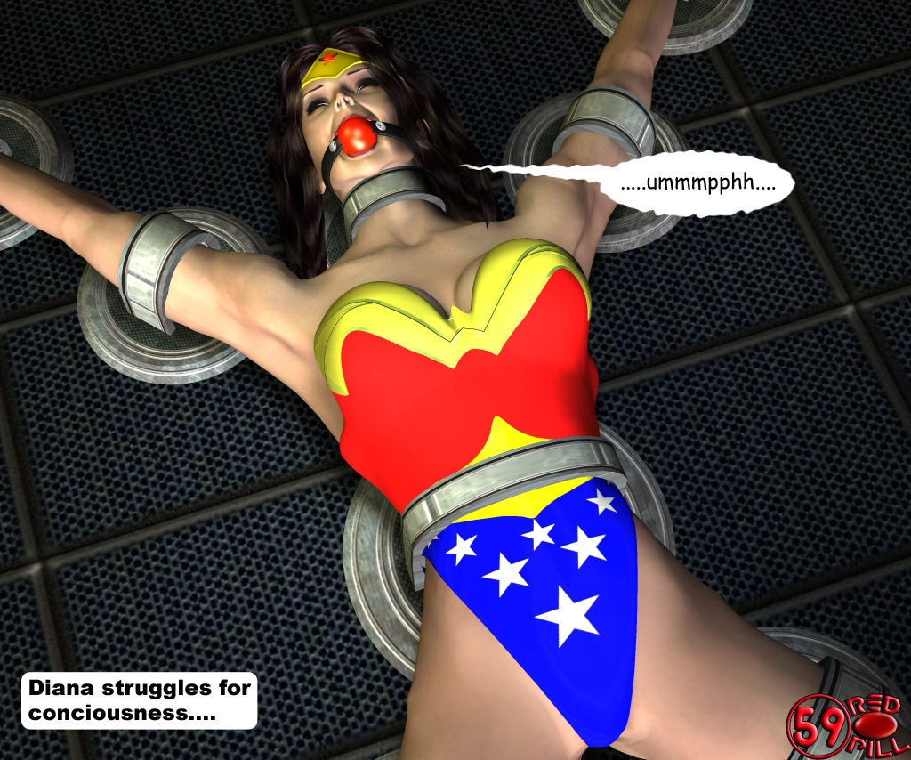 [Redpill333] Wonderwoman enslavement comic 58