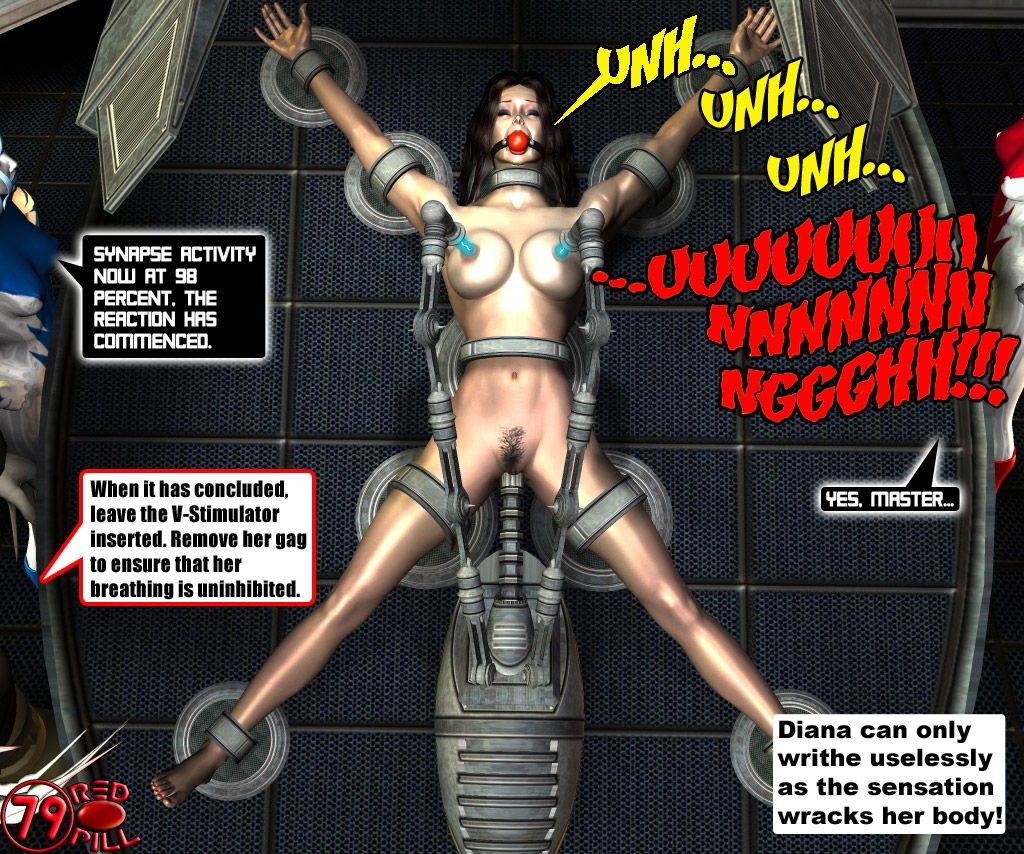 [Redpill333] Wonderwoman enslavement comic 78