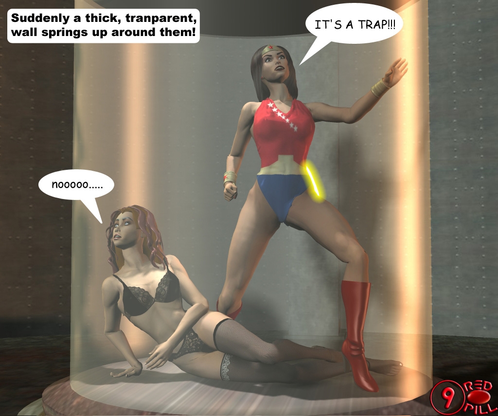 [Redpill333] Wonderwoman enslavement comic 8