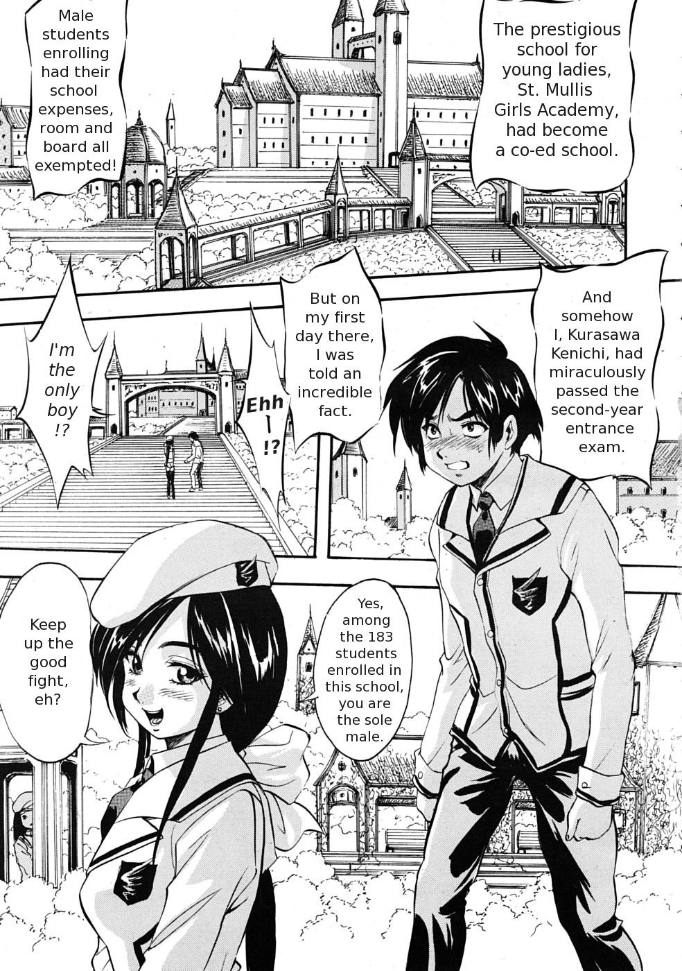 [Kuritsu Yoshihiro] Sei Mullis Gakuin e Youkoso - Welcome to St. Mullis Academy [English] [Tigerhorse] 9