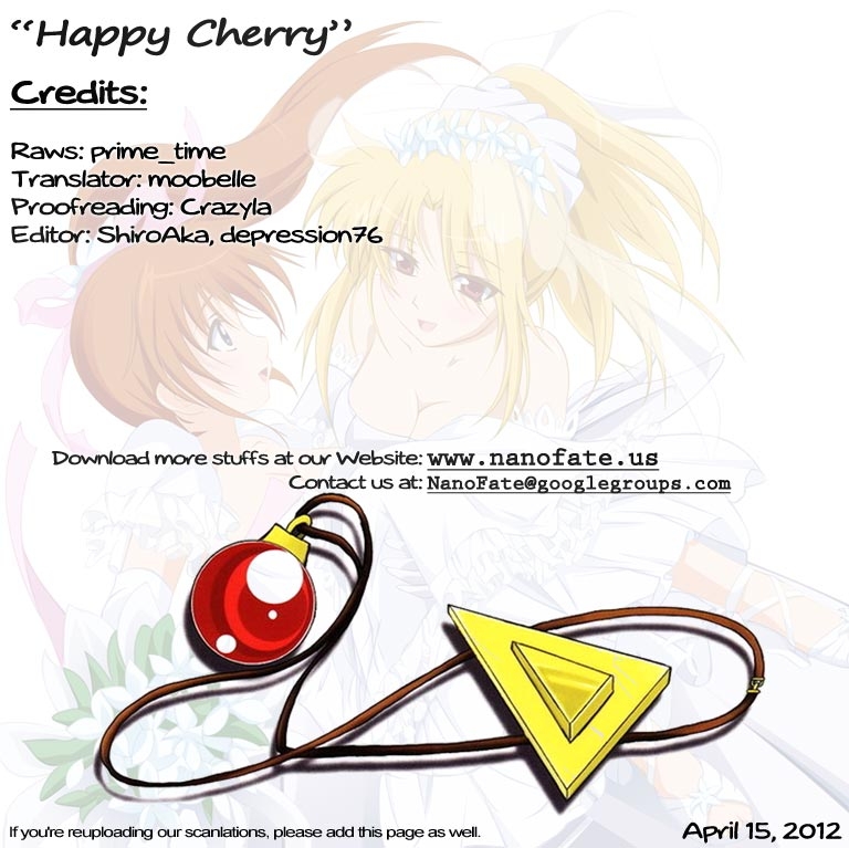 [Kohakura. (Kohaku.)] Happy Cherry (Mahou Shoujo Lyrical Nanoha) [English] (NanoFate) 34