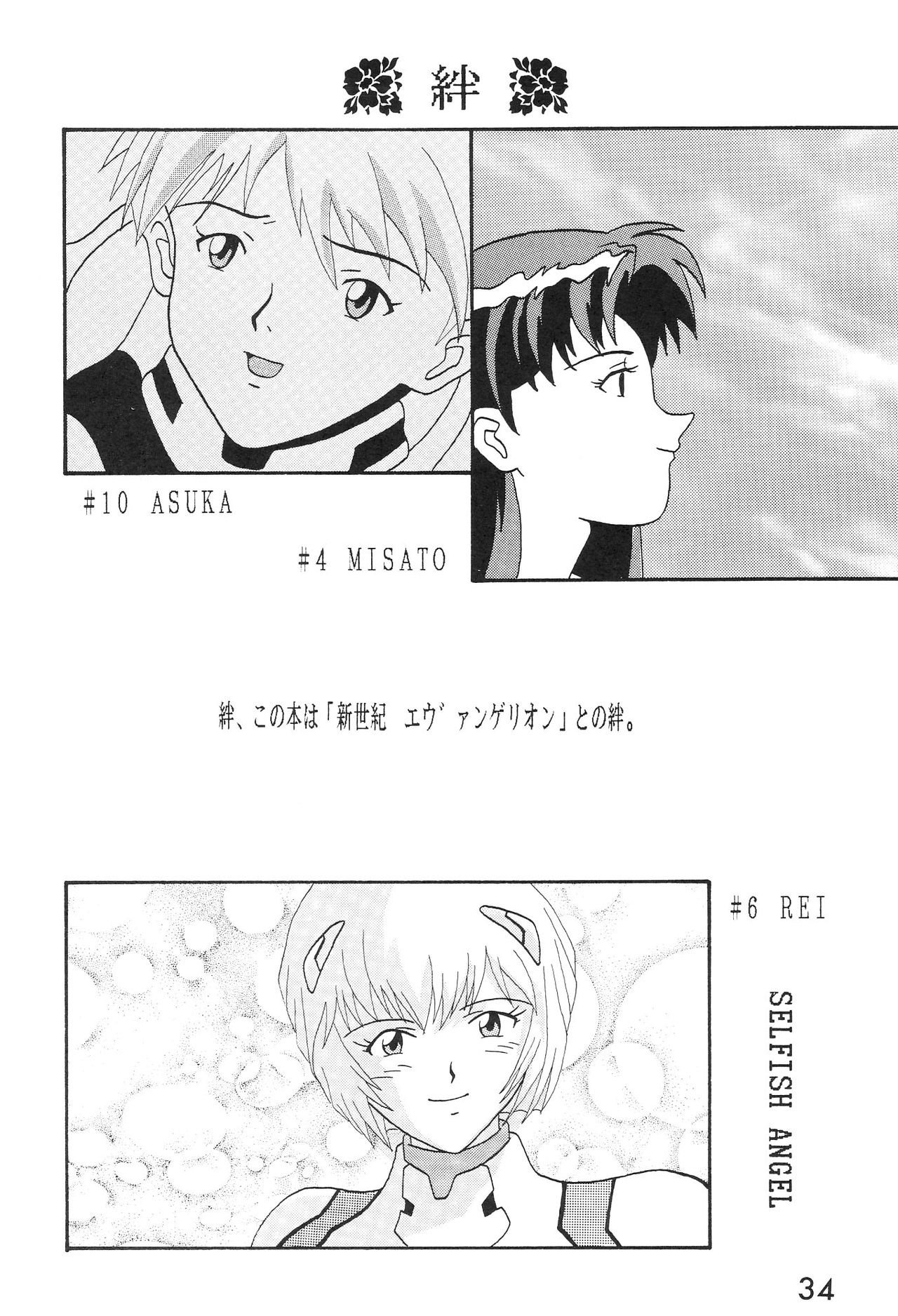 (C50) [System Speculation (Imai Youki, Kiyumi Miyuki)] SELFISH ANGEL (Neon Genesis Evangelion) 34