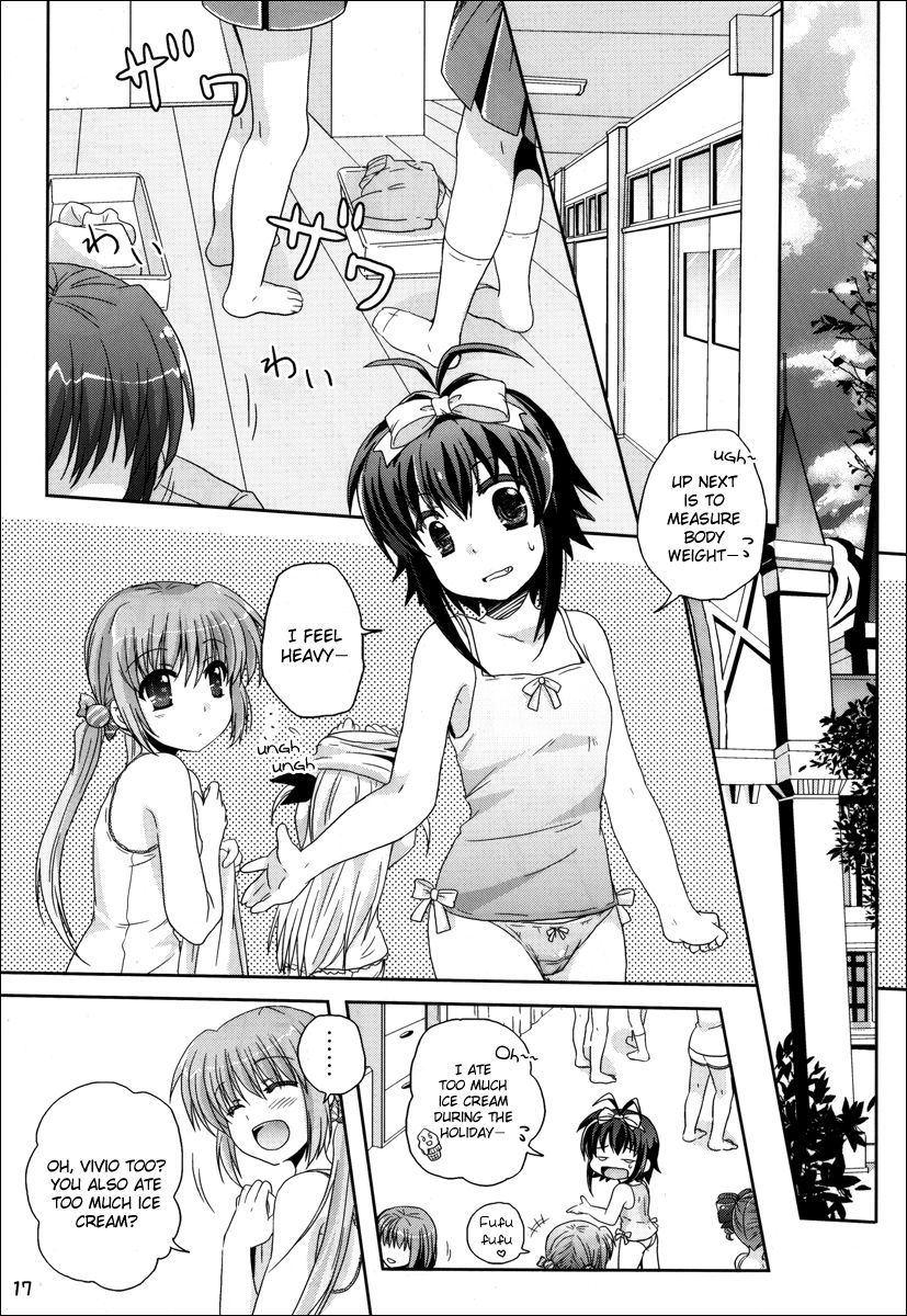 (C79) [Mekimeki Oukoku (Tsunpun, Keishou)] Mahou Shoujo no Sweet Love Panic (Mahou Shoujo Lyrical Nanoha) [English] {NanoFate} 15