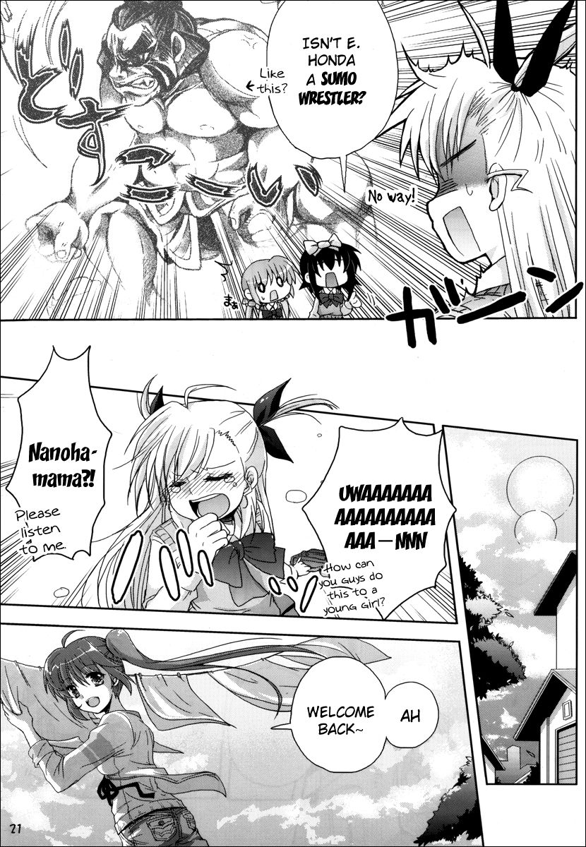 (C79) [Mekimeki Oukoku (Tsunpun, Keishou)] Mahou Shoujo no Sweet Love Panic (Mahou Shoujo Lyrical Nanoha) [English] {NanoFate} 19