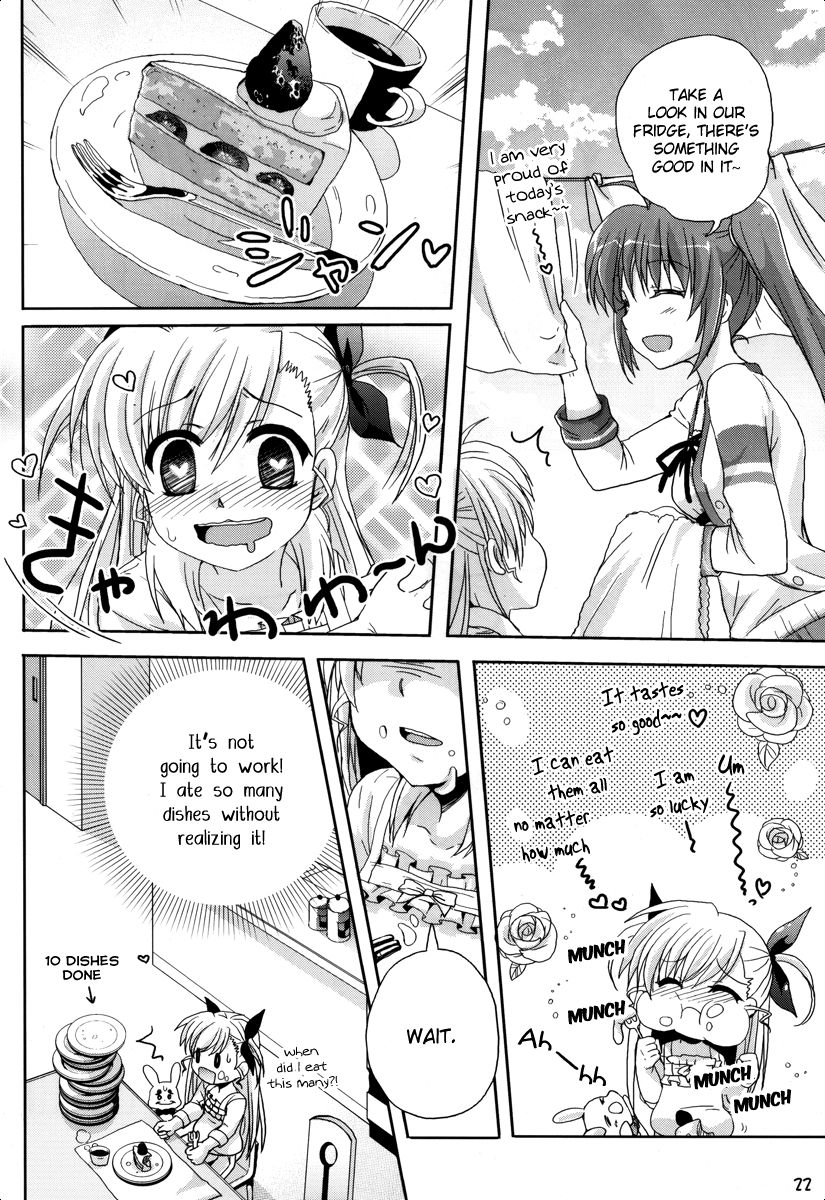 (C79) [Mekimeki Oukoku (Tsunpun, Keishou)] Mahou Shoujo no Sweet Love Panic (Mahou Shoujo Lyrical Nanoha) [English] {NanoFate} 20