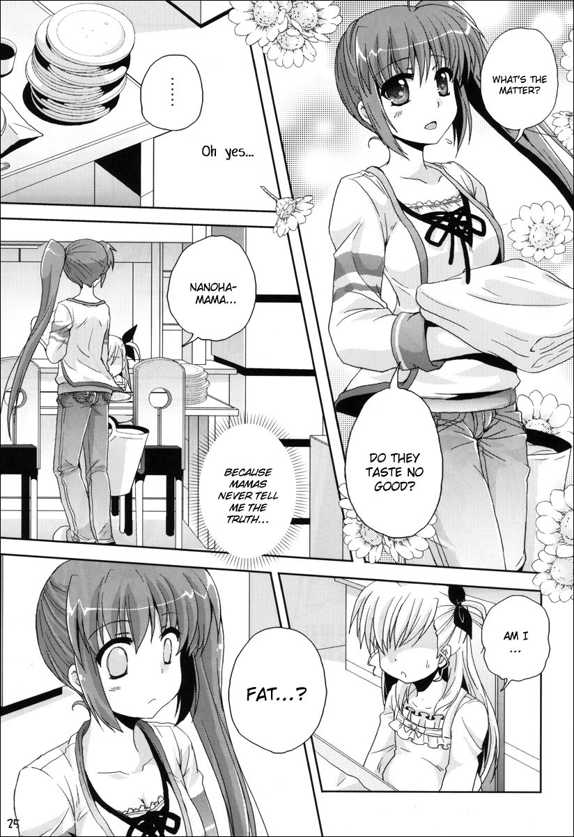 (C79) [Mekimeki Oukoku (Tsunpun, Keishou)] Mahou Shoujo no Sweet Love Panic (Mahou Shoujo Lyrical Nanoha) [English] {NanoFate} 23