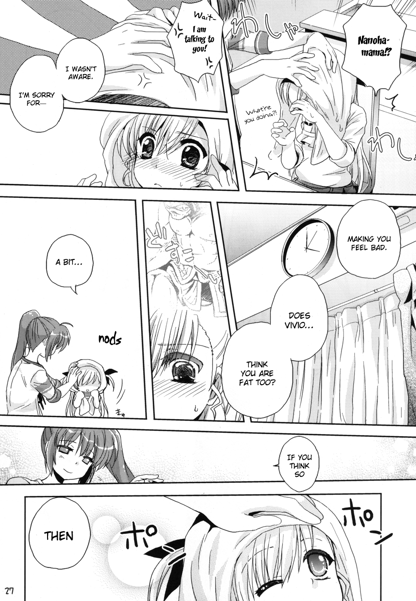 (C79) [Mekimeki Oukoku (Tsunpun, Keishou)] Mahou Shoujo no Sweet Love Panic (Mahou Shoujo Lyrical Nanoha) [English] {NanoFate} 25