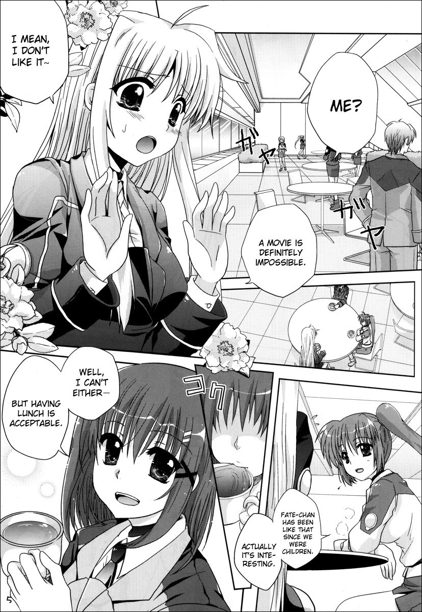 (C79) [Mekimeki Oukoku (Tsunpun, Keishou)] Mahou Shoujo no Sweet Love Panic (Mahou Shoujo Lyrical Nanoha) [English] {NanoFate} 3