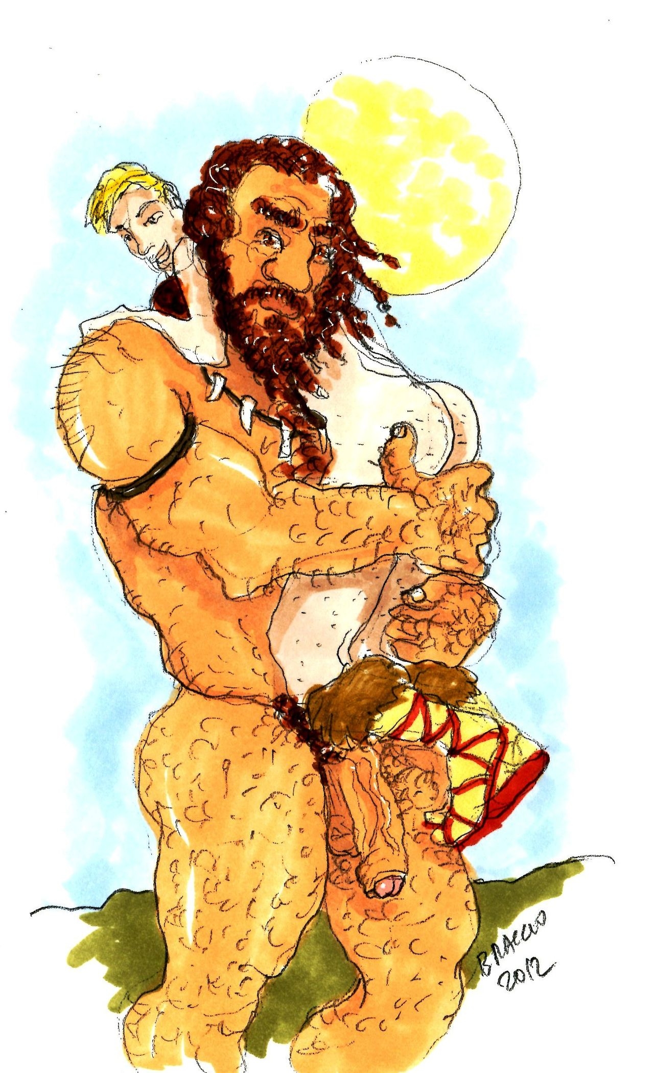 gay stone age: when a Sapiens loves a Neanderthal 9