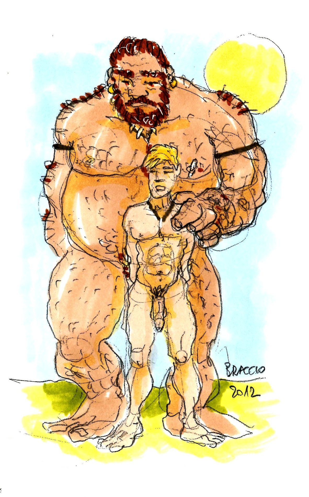 gay stone age: when a Sapiens loves a Neanderthal 3