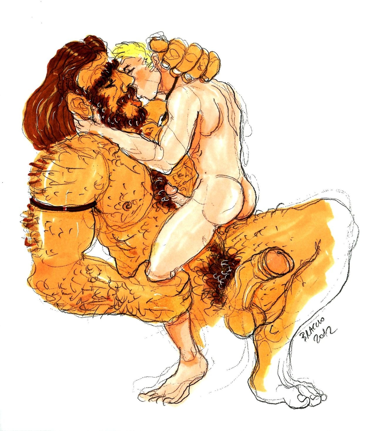 gay stone age: when a Sapiens loves a Neanderthal 8
