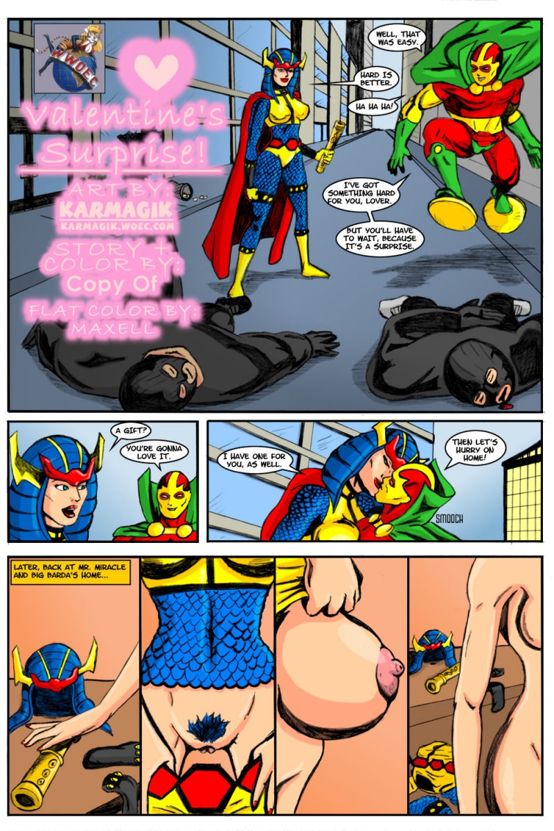 [Karmagik] Valentine's Surprise (With Big Barda and Mister Miracle) 0