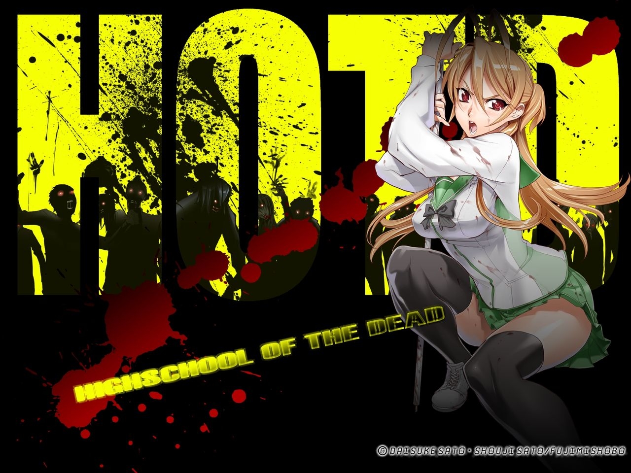 H.O.T.D. & Deadman Wonderland Wallpaper 64