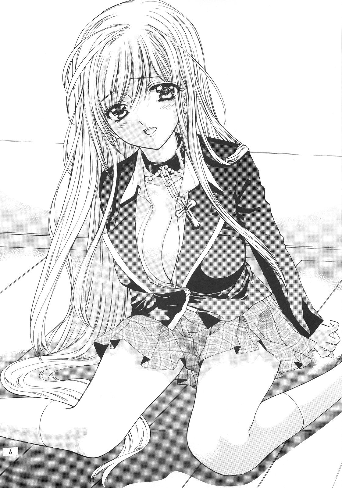 (COMIC1☆2) [Countack, Shoujo Gesshoku (Shimao Kazu, Kojiki Ohji)] Vampire Kiss (Rosario + Vampire) [English] 4