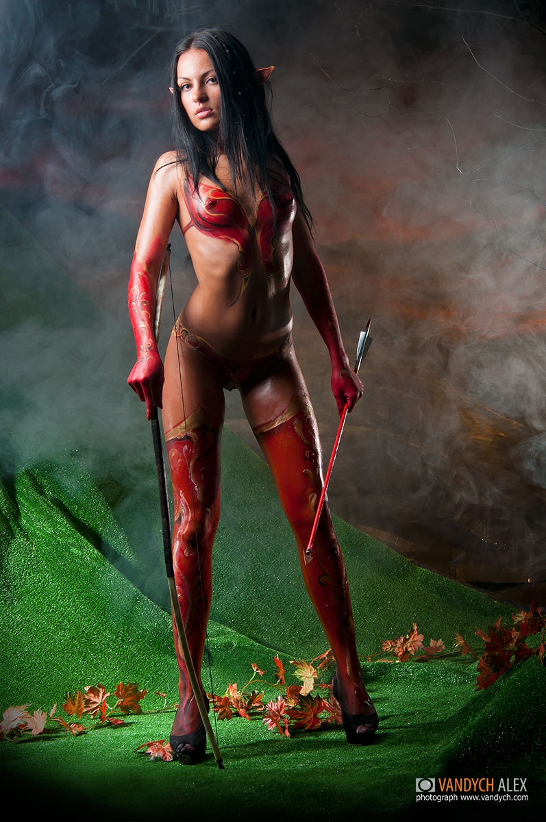 Blood Elf -Hunter (World of Warcraf) [Vandych] *Nudeart* 4