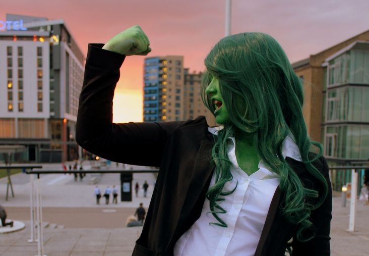 She-Hulk (cosplay) 1
