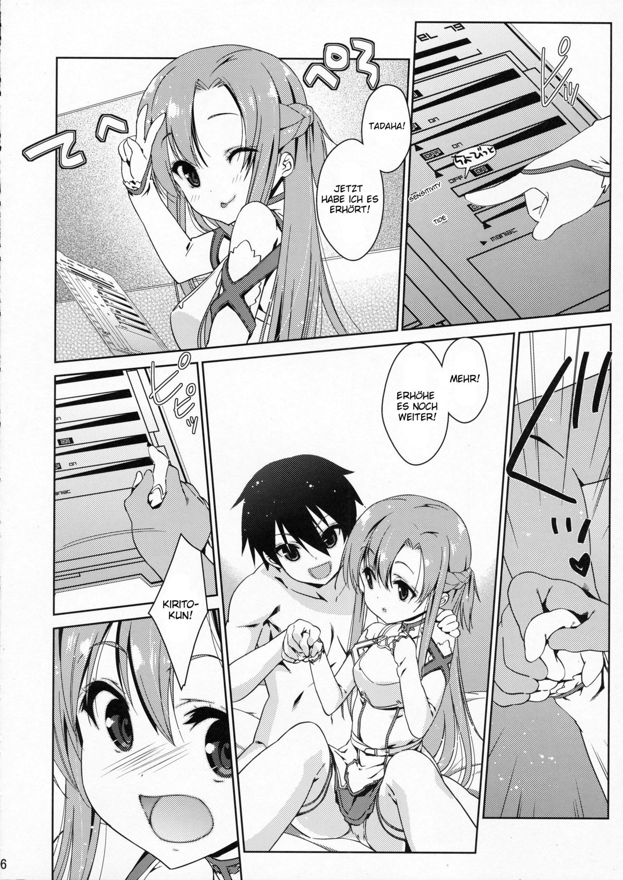 (COMIC1☆6) [Nama Cream Biyori (Nanase Meruchi)] SPECIAL ASUNA ONLINE (Sword Art Online) [German] [SchmidtSST] 5