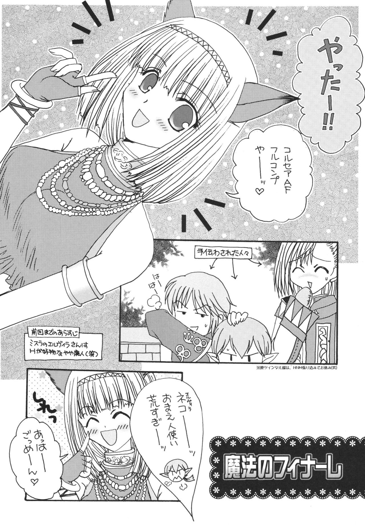 (C72) [Ichigo Milk (Marimo, Tsukune)] Misueru Milk - Mithra and Elvaan Ver. (Final Fantasy XI) 30