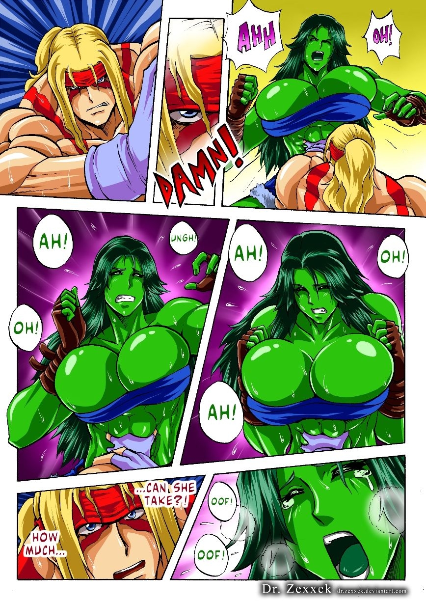 [DrZexxck] Alex vs. She Hulk 1