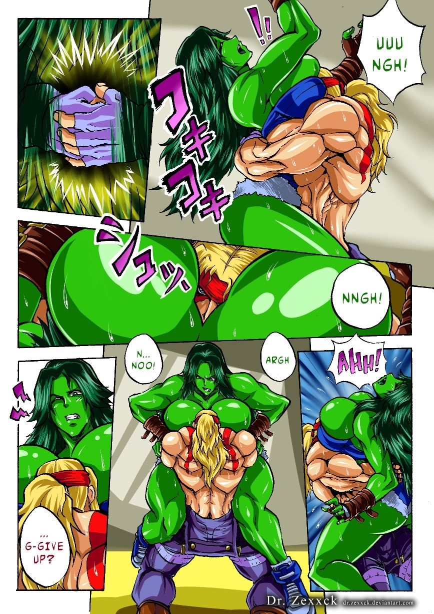 [DrZexxck] Alex vs. She Hulk 3
