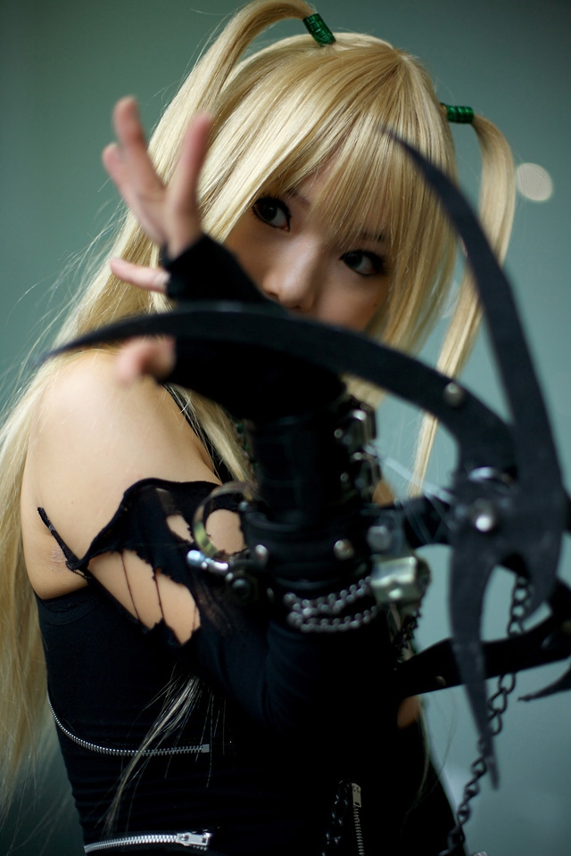 Death Note - Misa Black Dress Cosplay 16