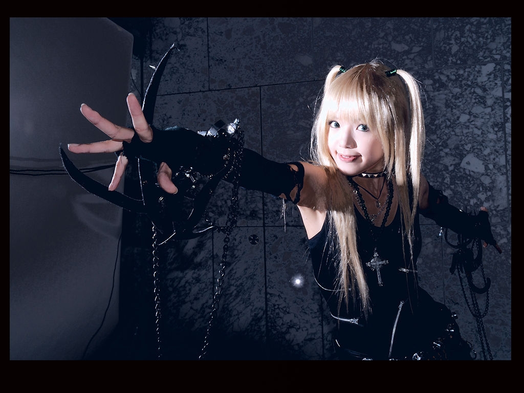 Death Note - Misa Black Dress Cosplay 51