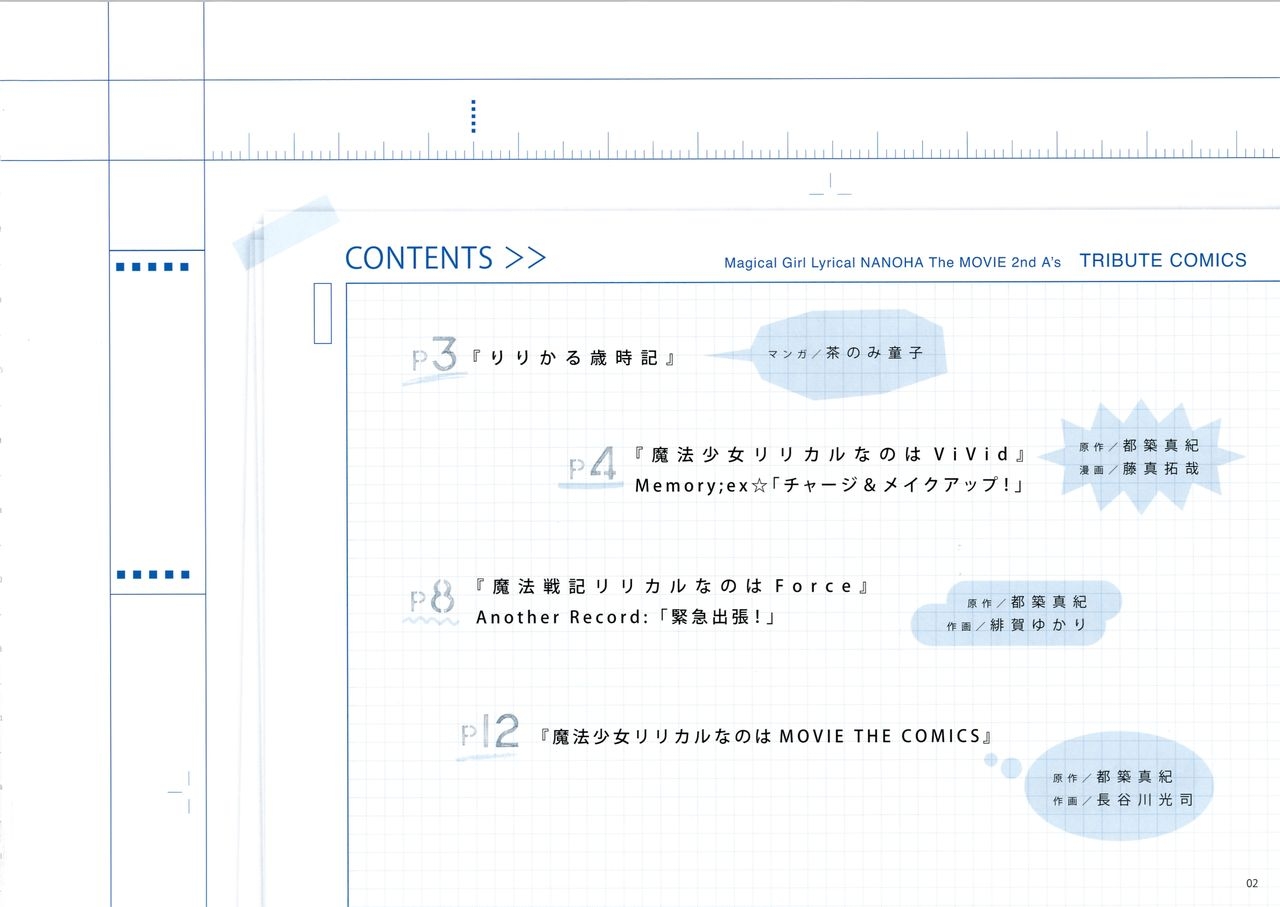 Magical Girl Lyrical NANOHA The MOVIE 2nd A's Official Guidebook 109