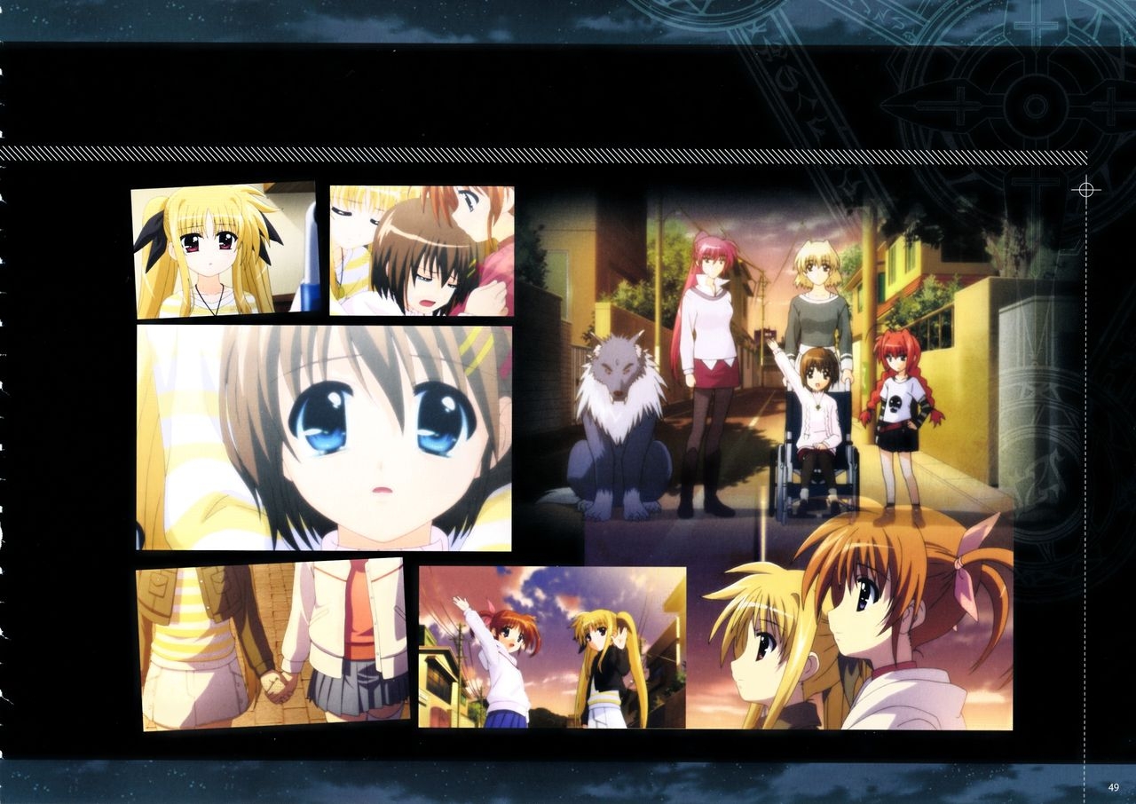 Magical Girl Lyrical NANOHA The MOVIE 2nd A's Official Guidebook 49