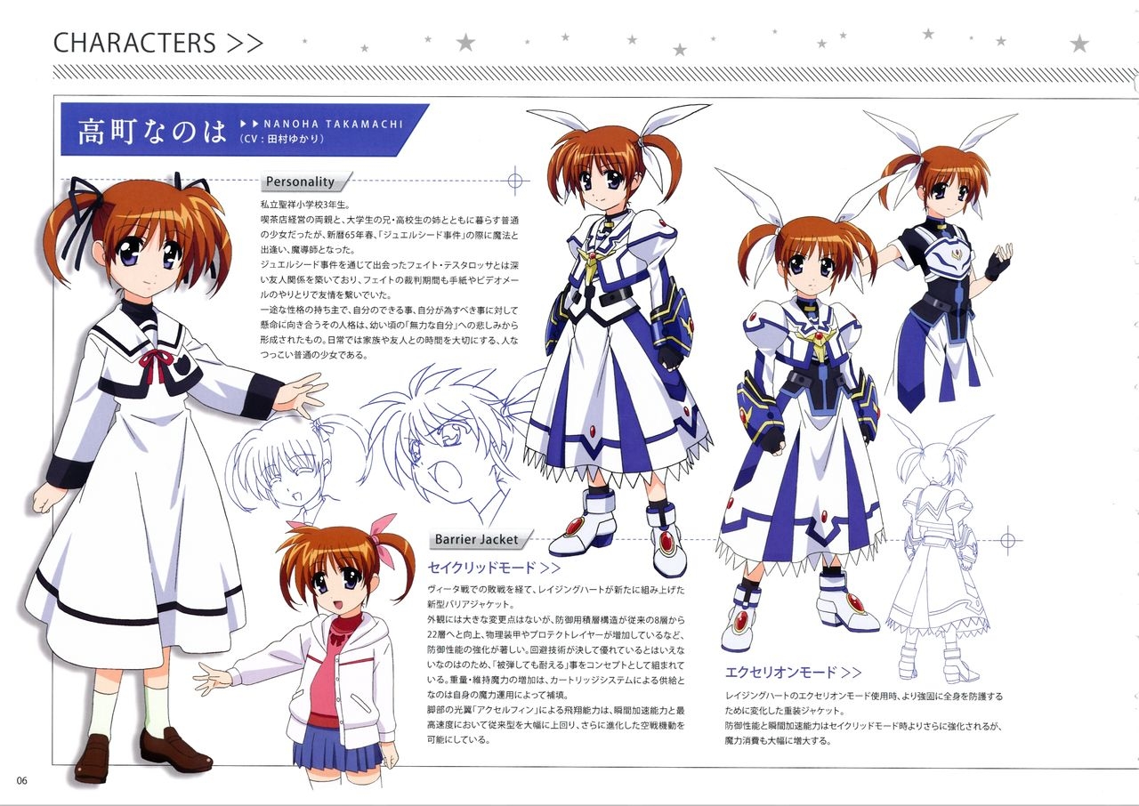 Magical Girl Lyrical NANOHA The MOVIE 2nd A's Official Guidebook 6