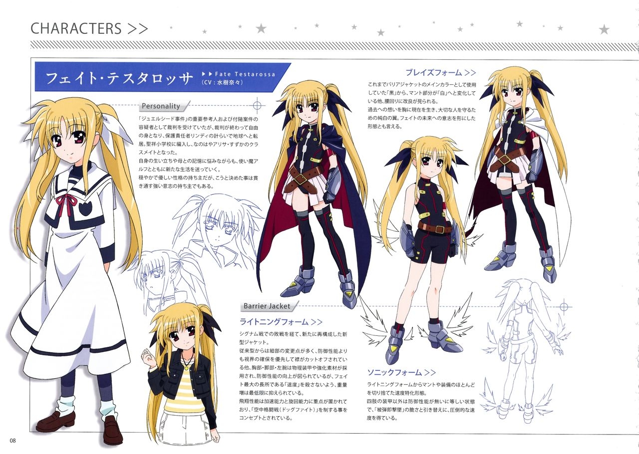 Magical Girl Lyrical NANOHA The MOVIE 2nd A's Official Guidebook 8