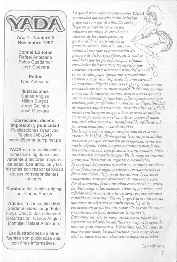 Magazine Yada 0 [Spanish / Español][Completo] 2