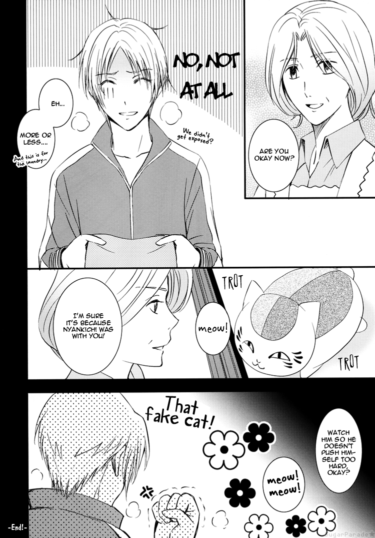 (C76) [MTD (Rei)] Esenyanko | Fake Kitty Cat (Natsume's Book of Friends) [English] [Sugar Parade] 15