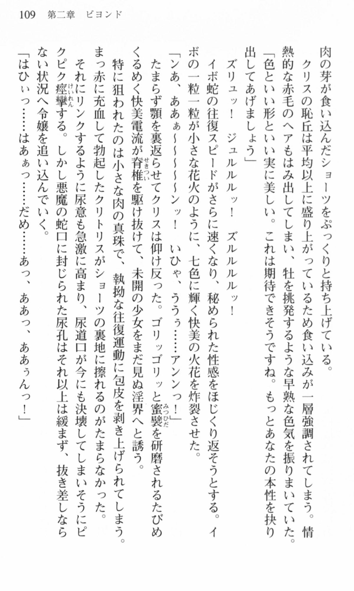 [Chikuma Juukou, Satofuji Masato] Shakkin Ojou Chris 42chou en Mimi wo Soroete Kaeshite yarimasuwa 109