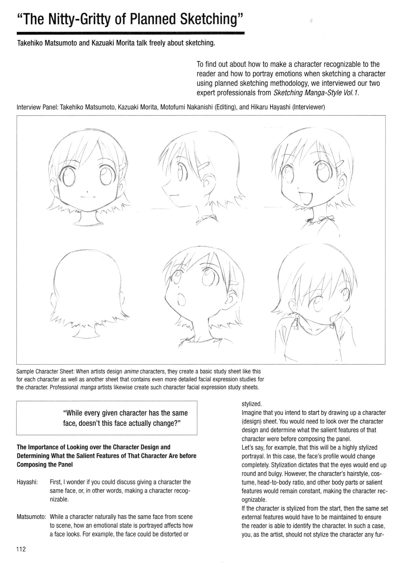Sketching Manga-Style Vol. 3 - Unforgettable Characters 111