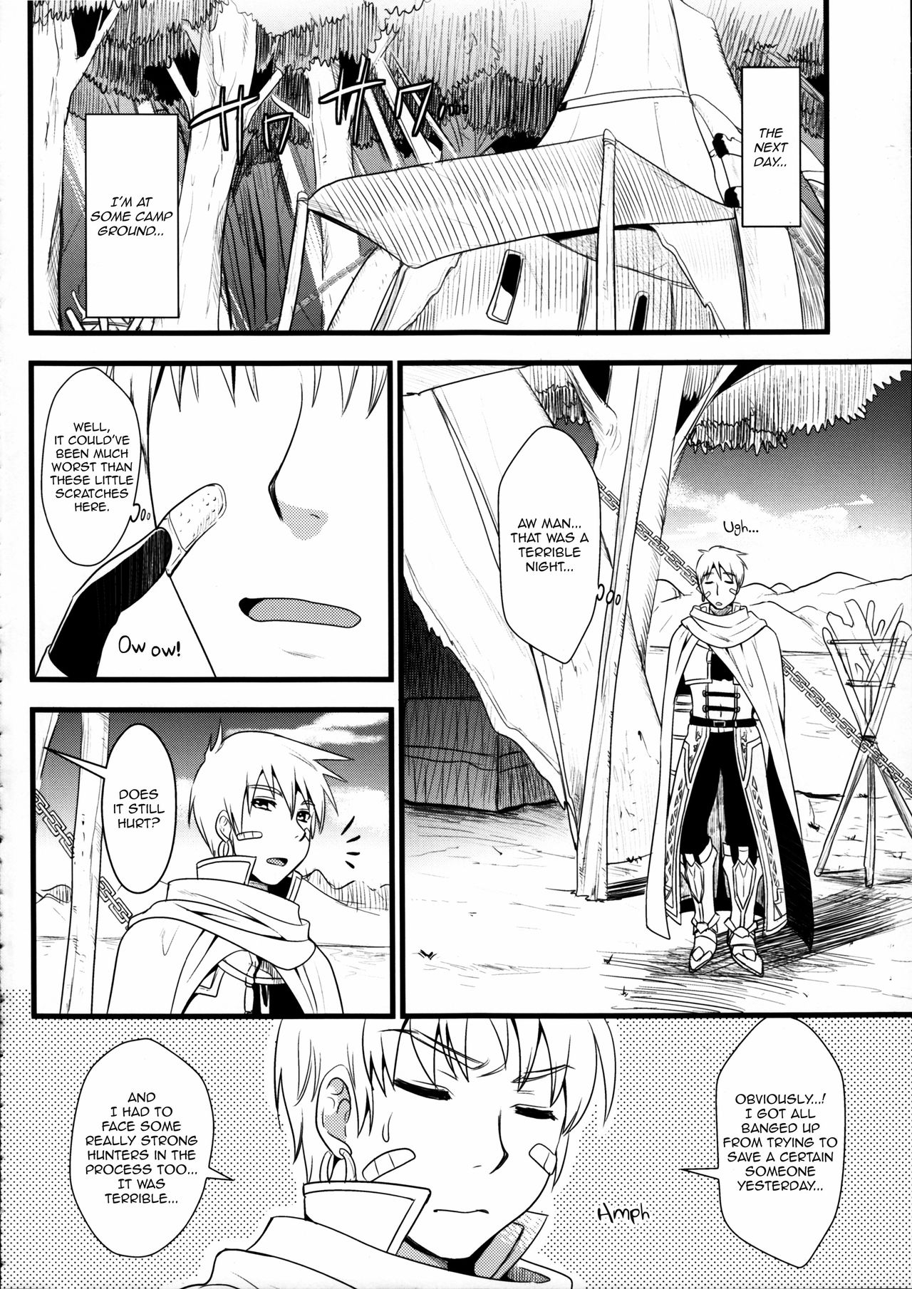 (C80) [YURIRU-RARIKA (Kojima Saya, Lazu)] KOU (Monster Hunter) [English] [Ero Manga Girl + FUKE] 8